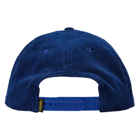 Krooked - Skript Snapback Hat (Blue)